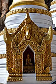 Inle Lake Myanmar. Pindaya, the famous Shwe Oo Min pagoda. The entrance of the cave.